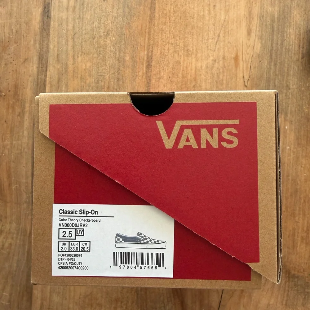 Vans Checkerboard Slip-On Shoes - Picture 3 of 5